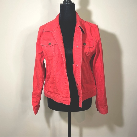 Vintage Ralph Lauren Jeans red denim jacket